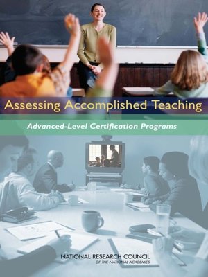 cover image of Assessing Accomplished Teaching